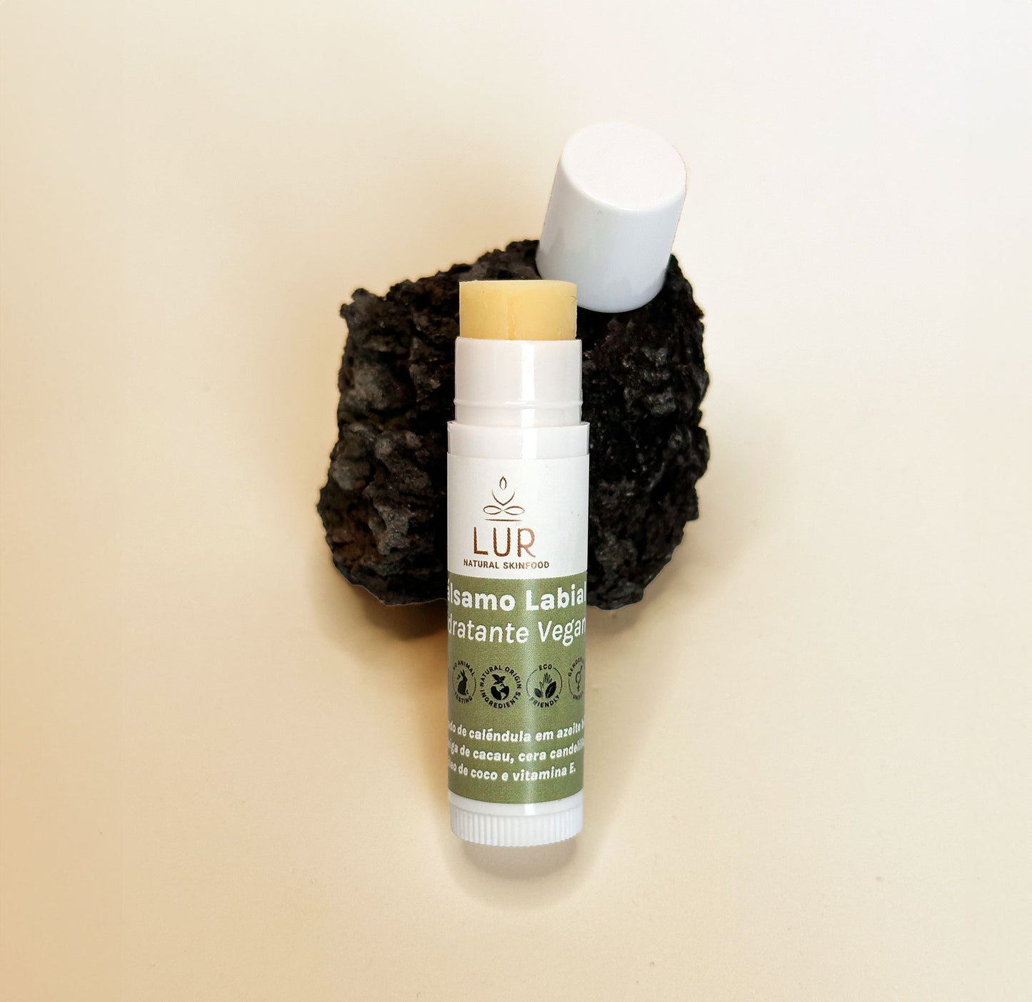 Bálsamo Labial Hidratante BIO com Cera Candelilla (Vegan)