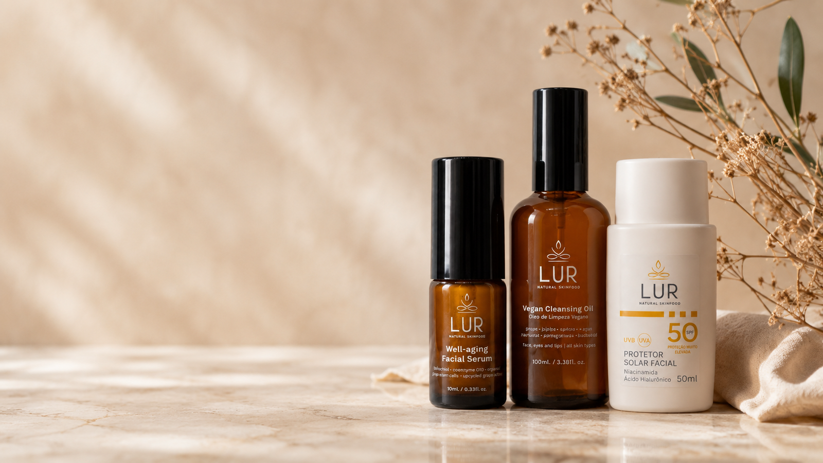 Cosmética natural que <em>realmente</em> funciona.